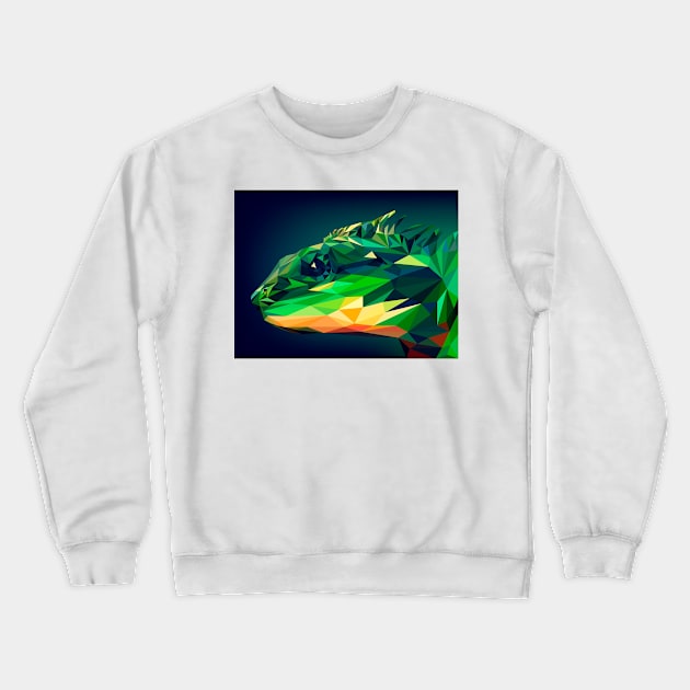 Lizard Crewneck Sweatshirt by sampleshirt